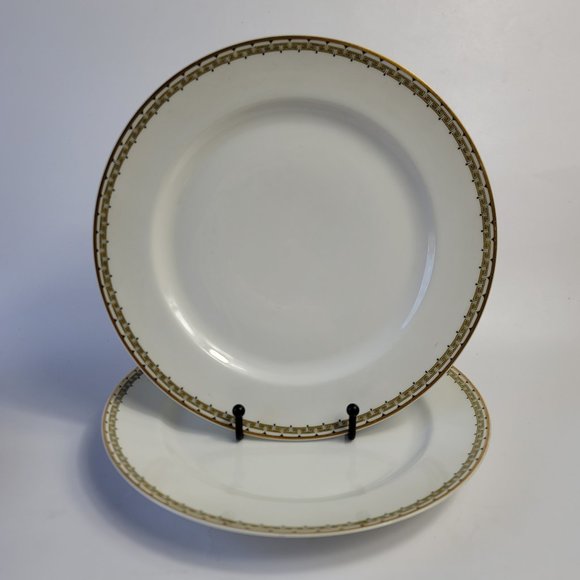 Haviland Dining Two Haviland Limoges Albany Dinner Plates Yellow